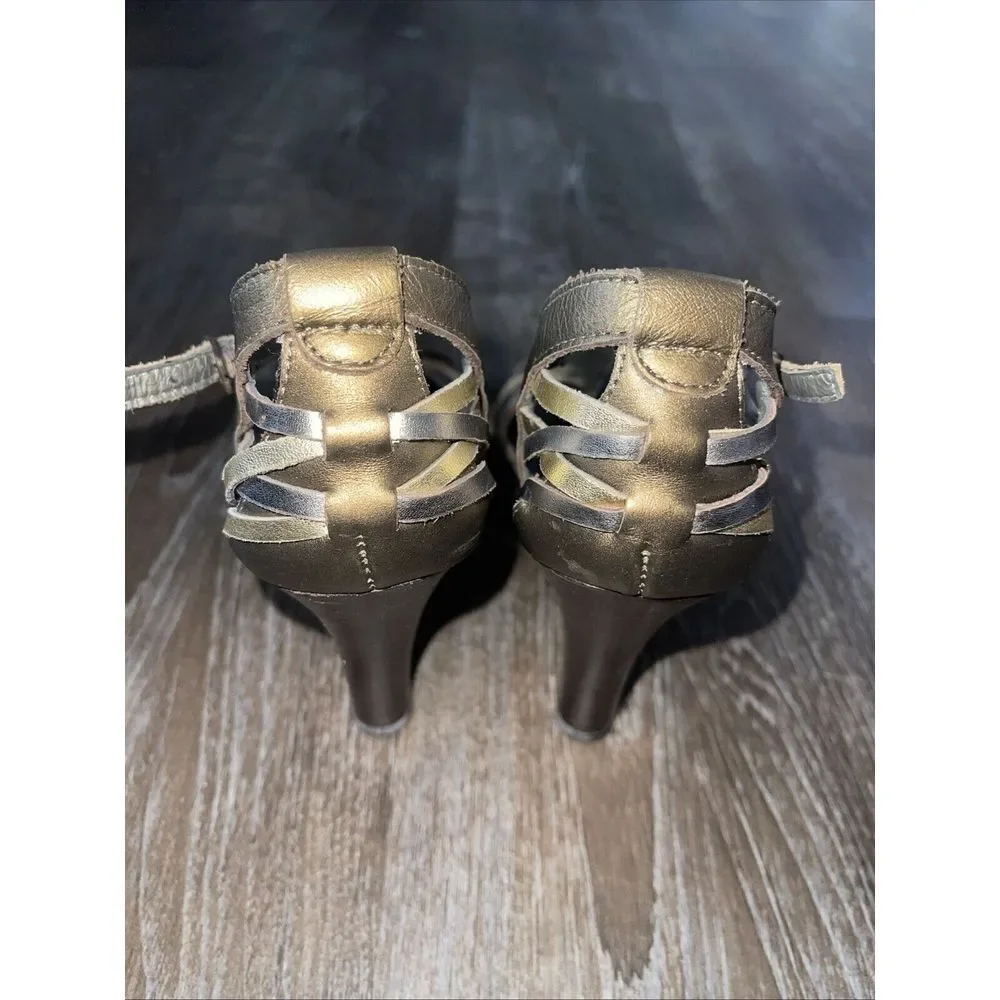 Steve Madden Madden Girl Multi Color Platform Shoes Women's Size 8.5Medium S-100